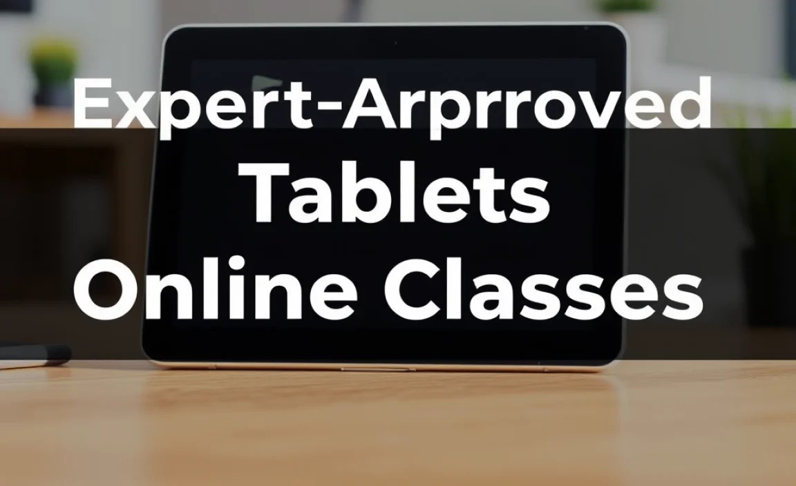 Expert-Approved Tablets For Online Classes: Essential Guide