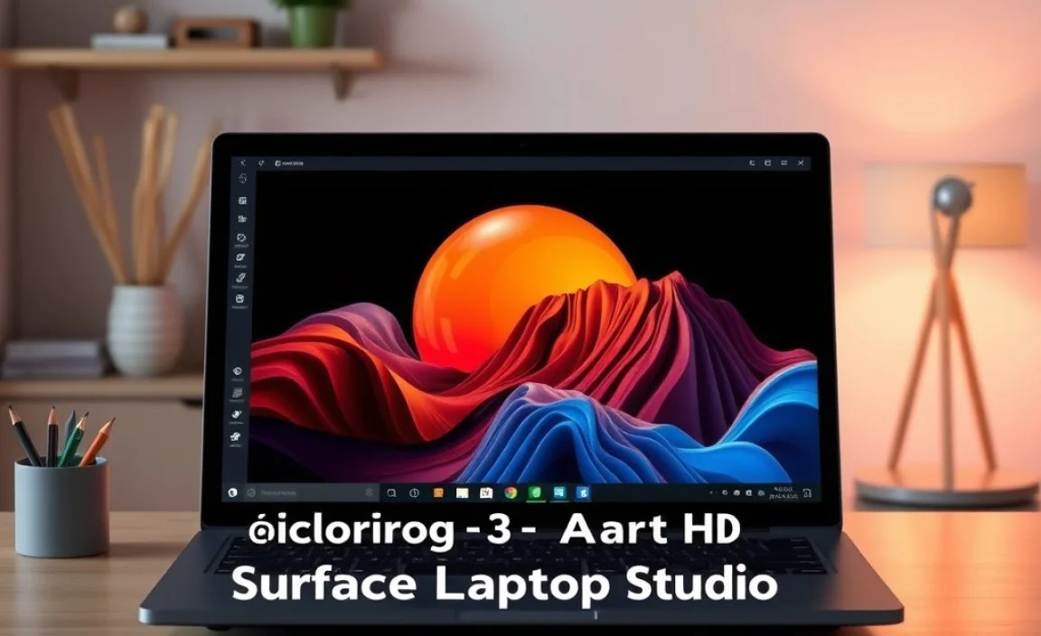 Exploring 3D Art with Surface Laptop Studio