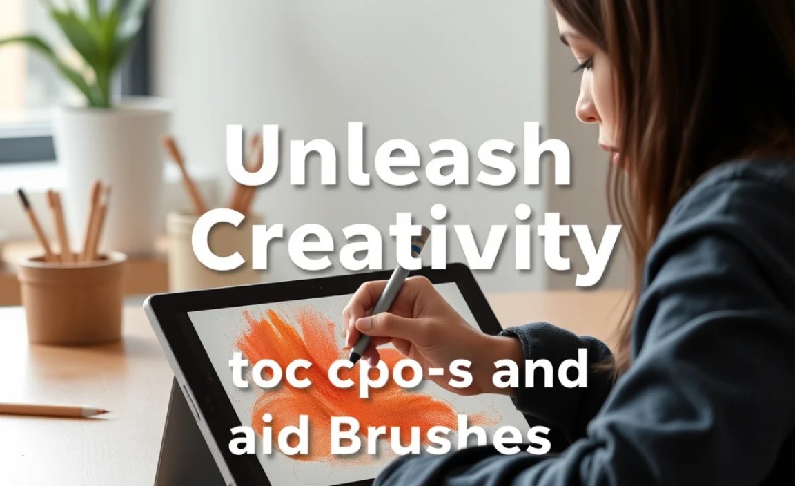 Exploring Colors and Brushes