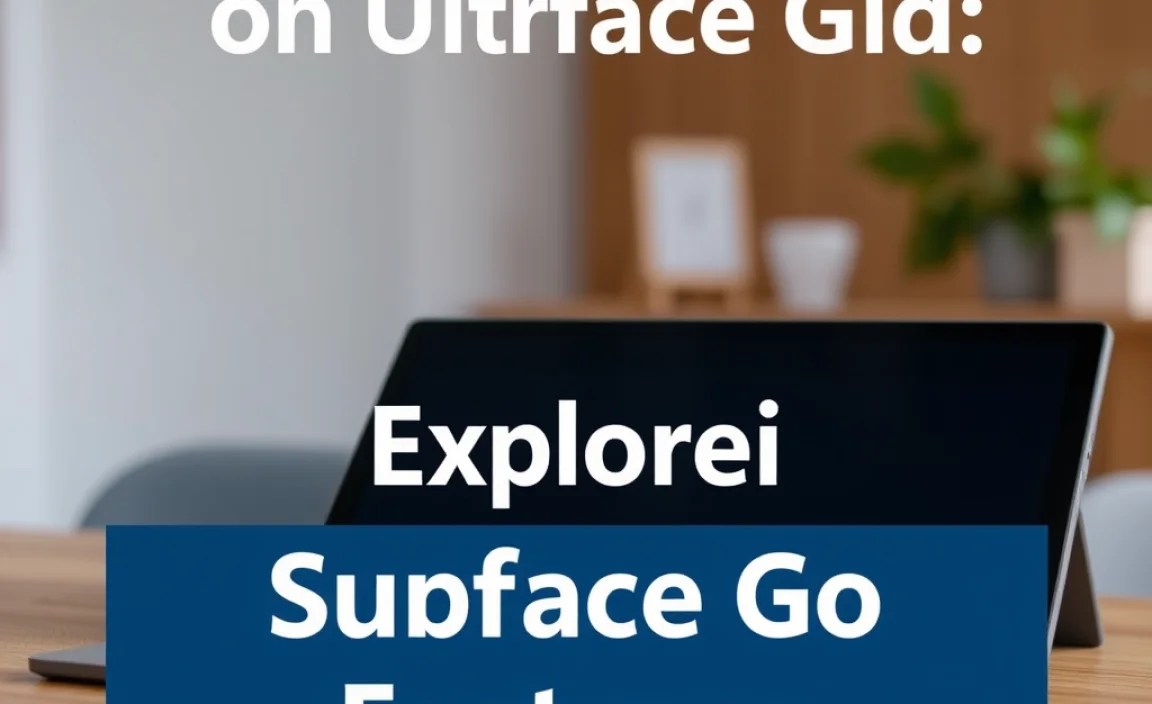 Exploring Surface Go Features