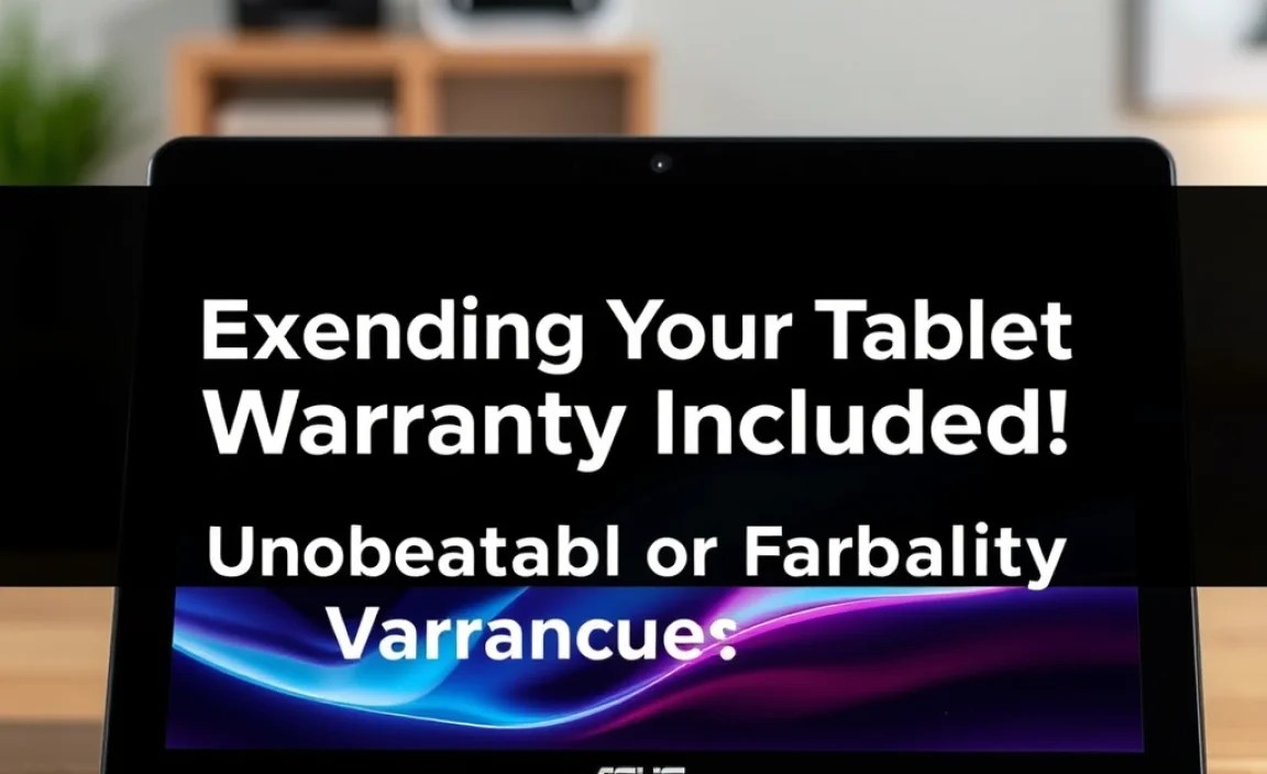Extending Your Tablet Warranty