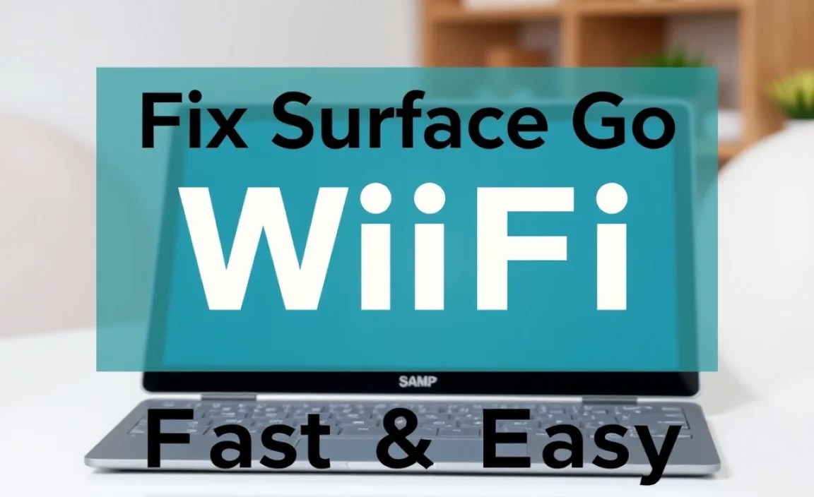 Fix Surface Go WiFi Issues: Fast & Easy Solutions!