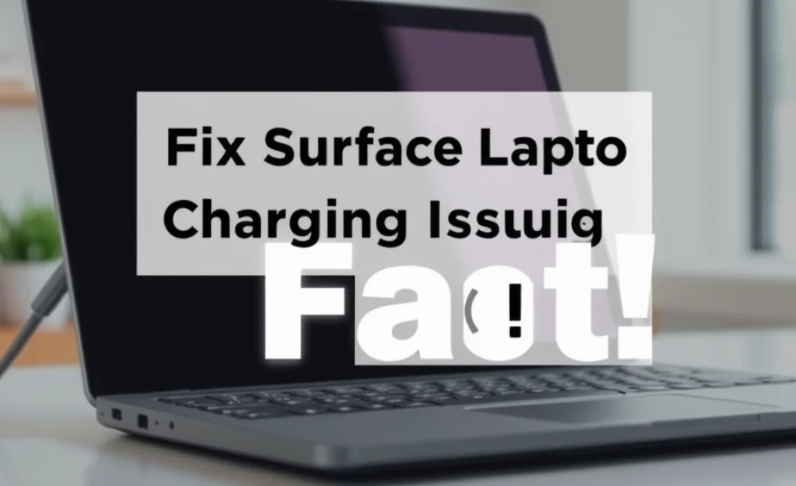 Fix Surface Laptop Studio Charging Issues Fast!