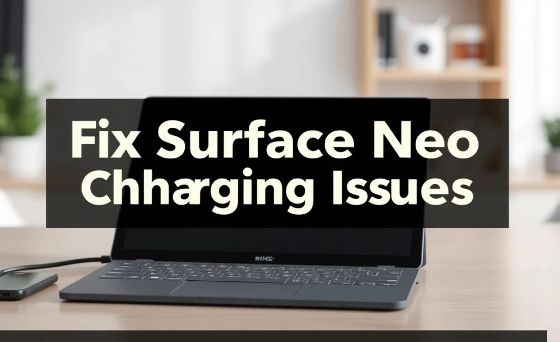 Fix Surface Neo Charging Issues: Top Solutions Inside