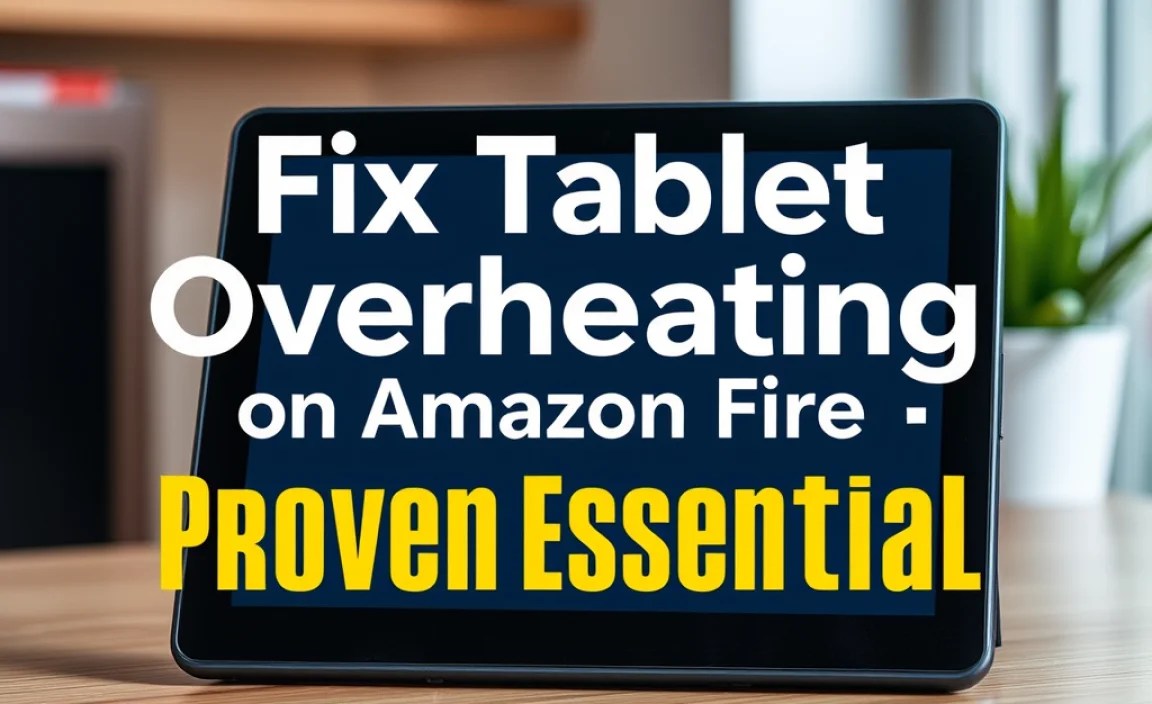 Fix Tablet Overheating on Amazon Fire: Proven Essential