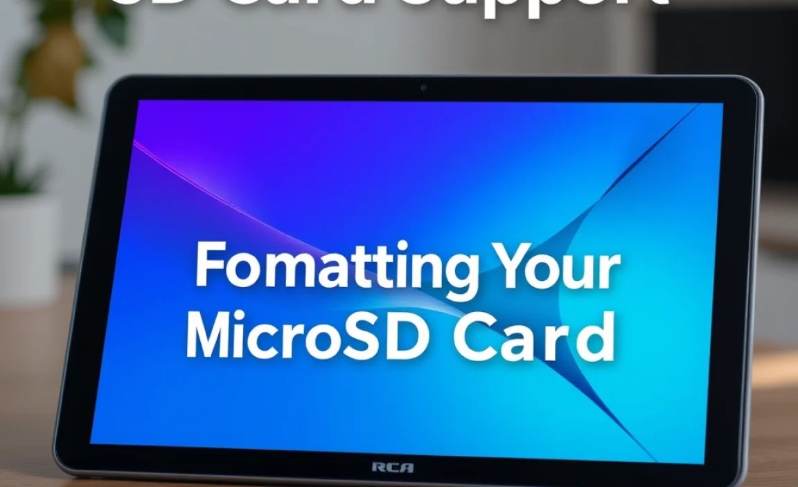 Formatting Your MicroSD Card