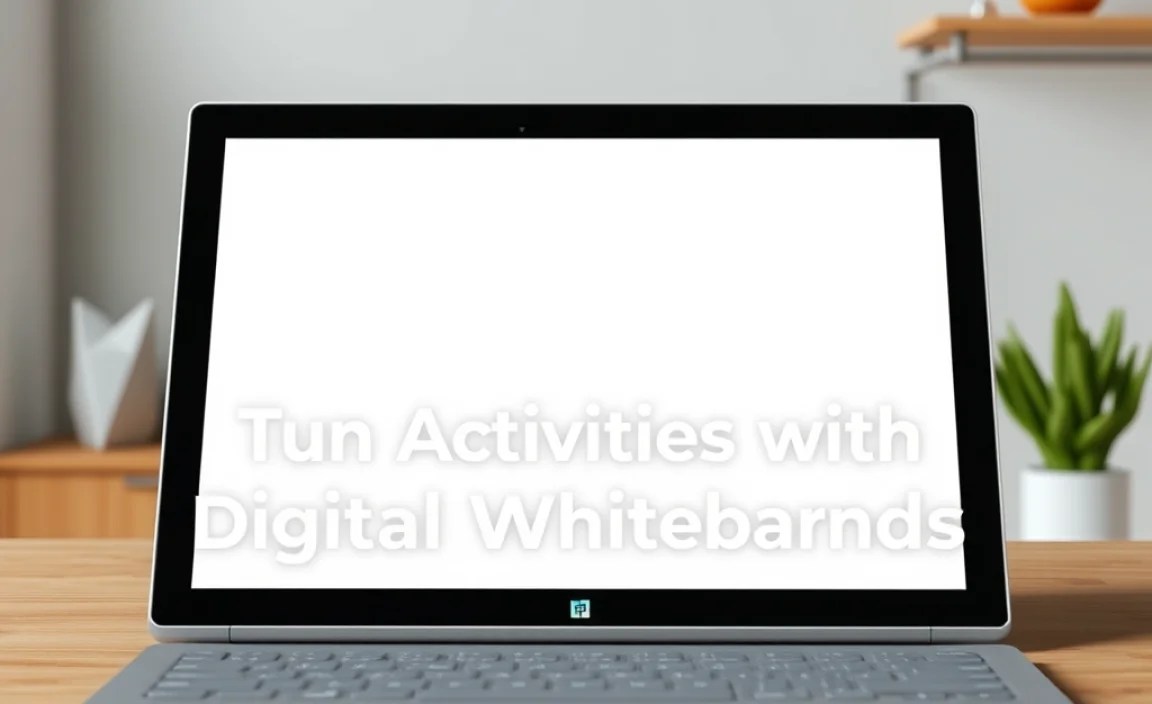 Fun Activities with Digital Whiteboards