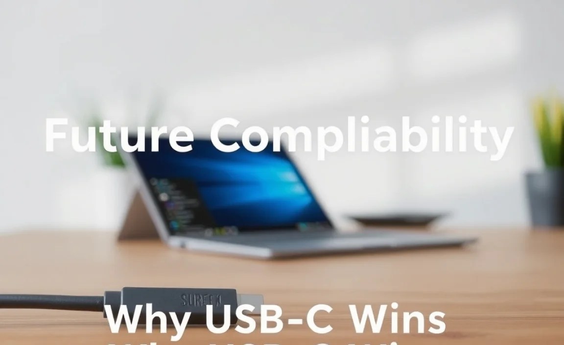 Future Compatibility: Why USB-C Wins