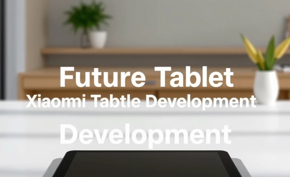 Future Trends in Xiaomi Tablet Development