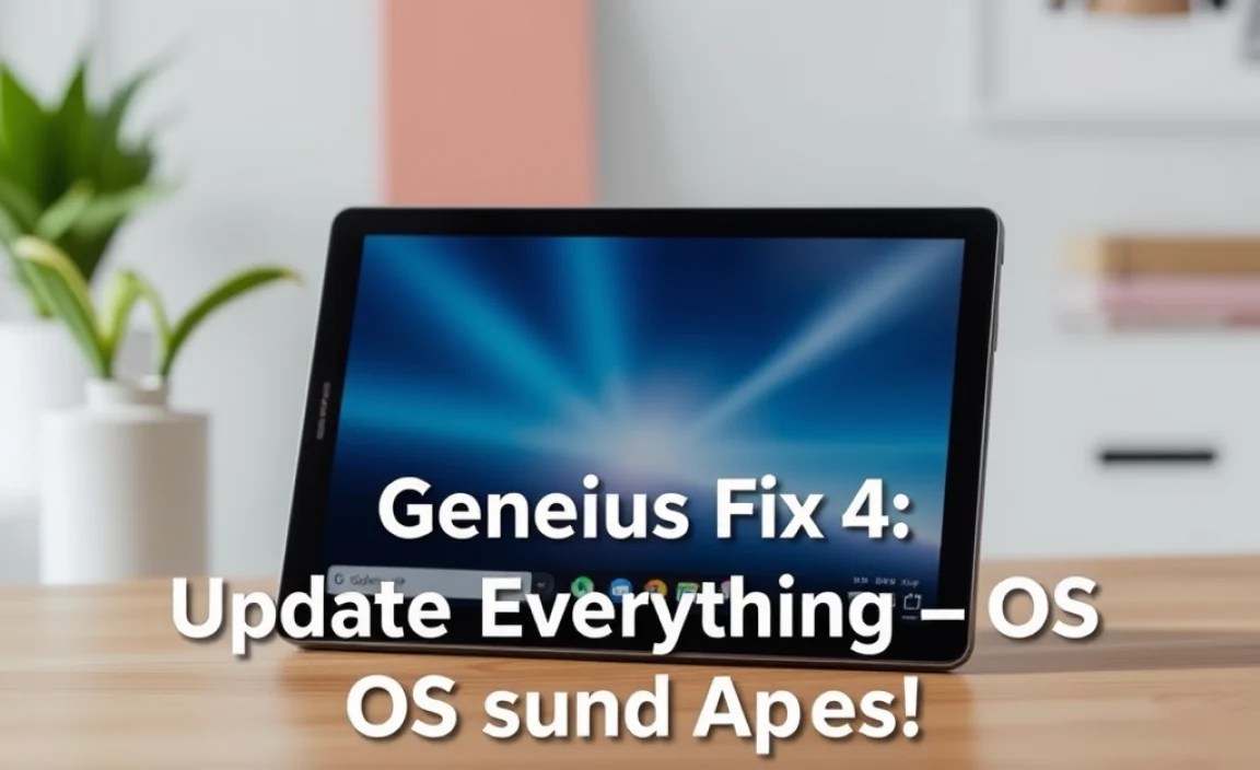 Genius Fix 4: Update Everything &ndash; OS and Apps
