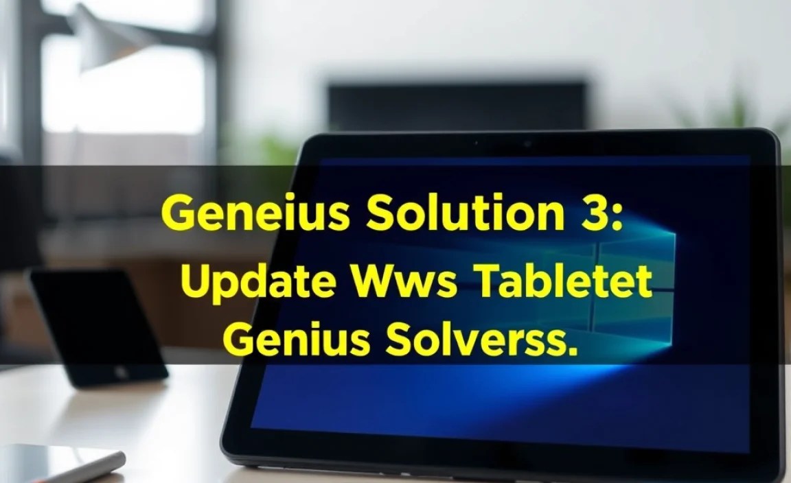 Genius Solution 3: Update Windows and Drivers