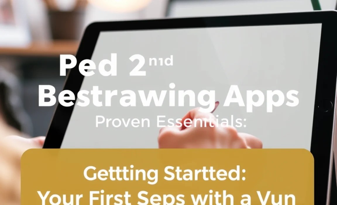 Getting Started: Your First Steps with a New Drawing App