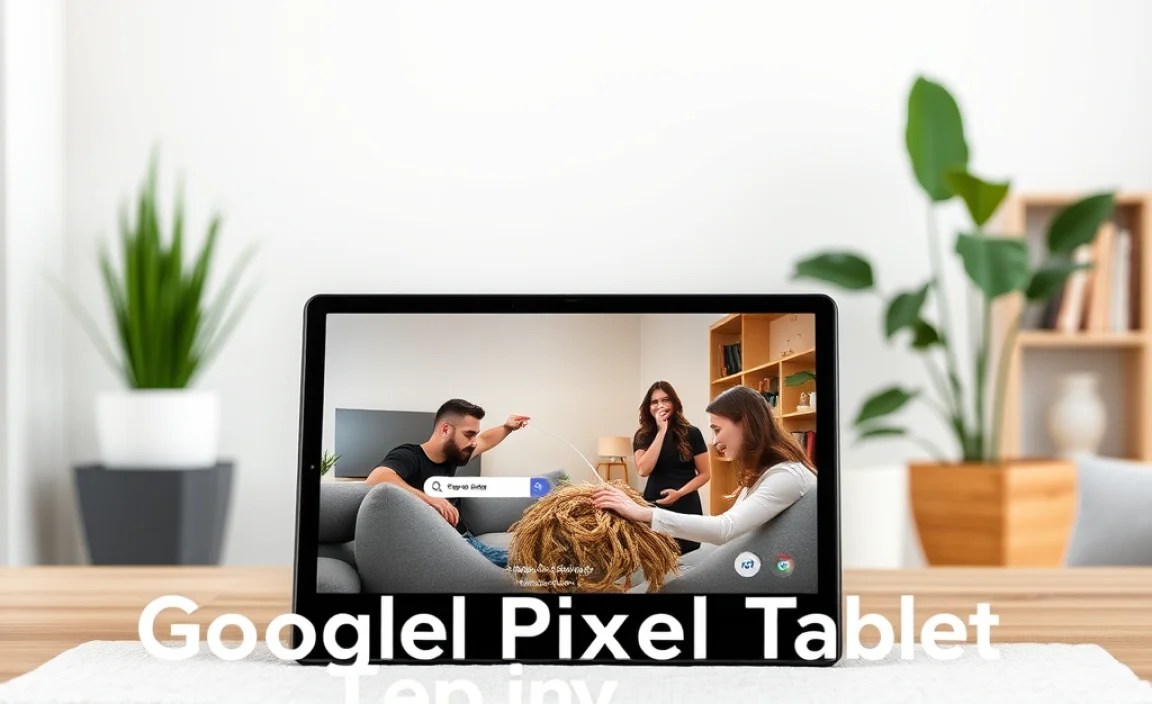 Google Pixel Tablet for Entertainment