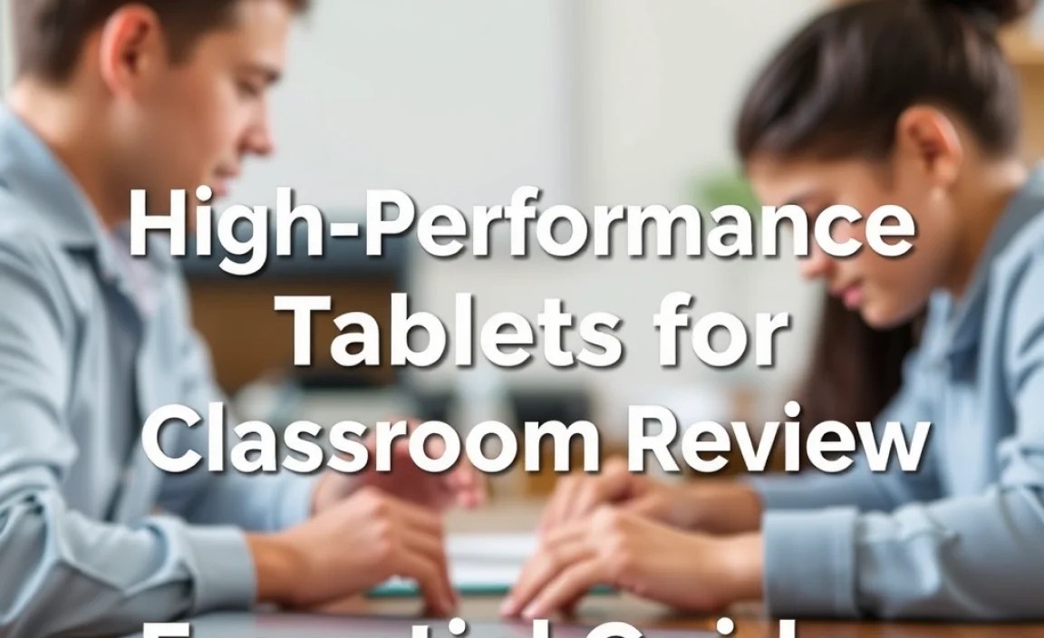 High-Performance Tablets for Classroom Review: Essential Guide
