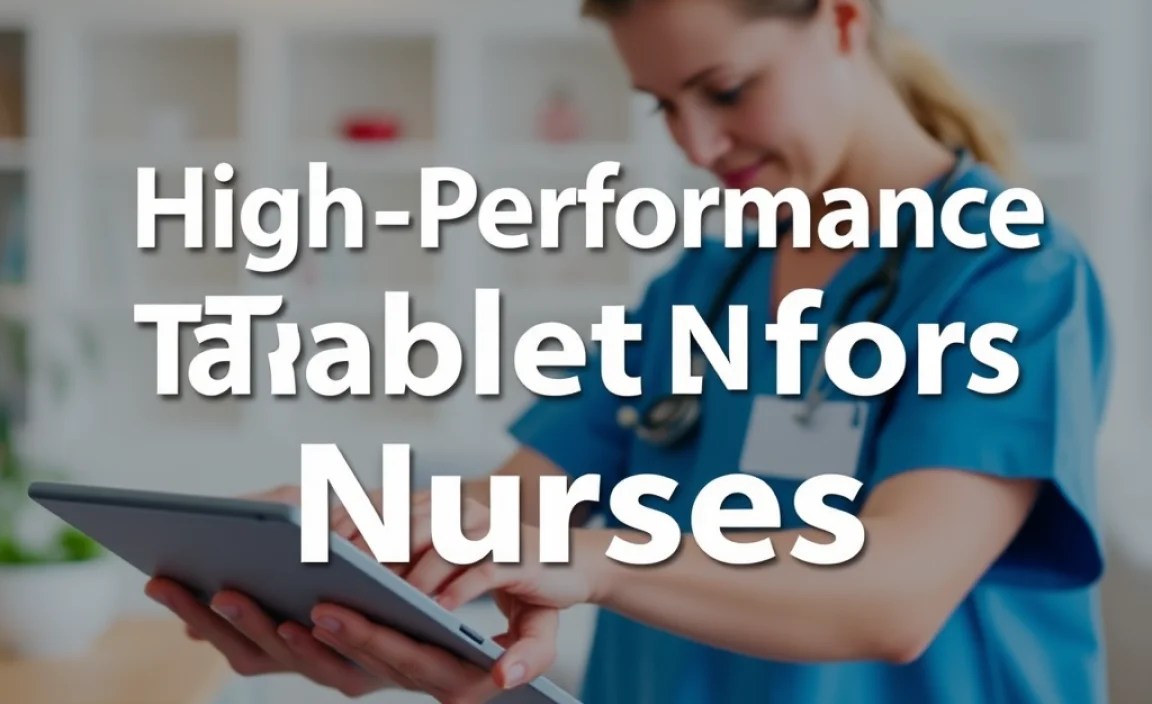 High-Performance Tablets for Nurses: Essential Comparison