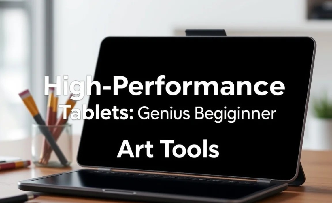 High-Performance Tablets: Genius Beginner Art Tools