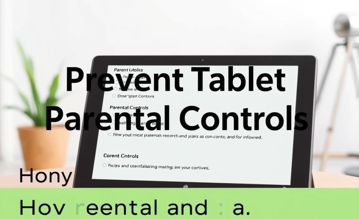 How to Access and Modify Parental Controls