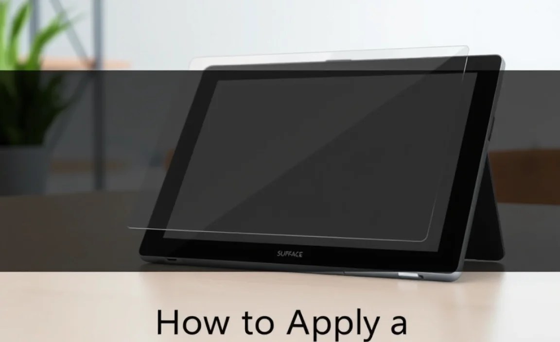 How to Apply a Screen Protector