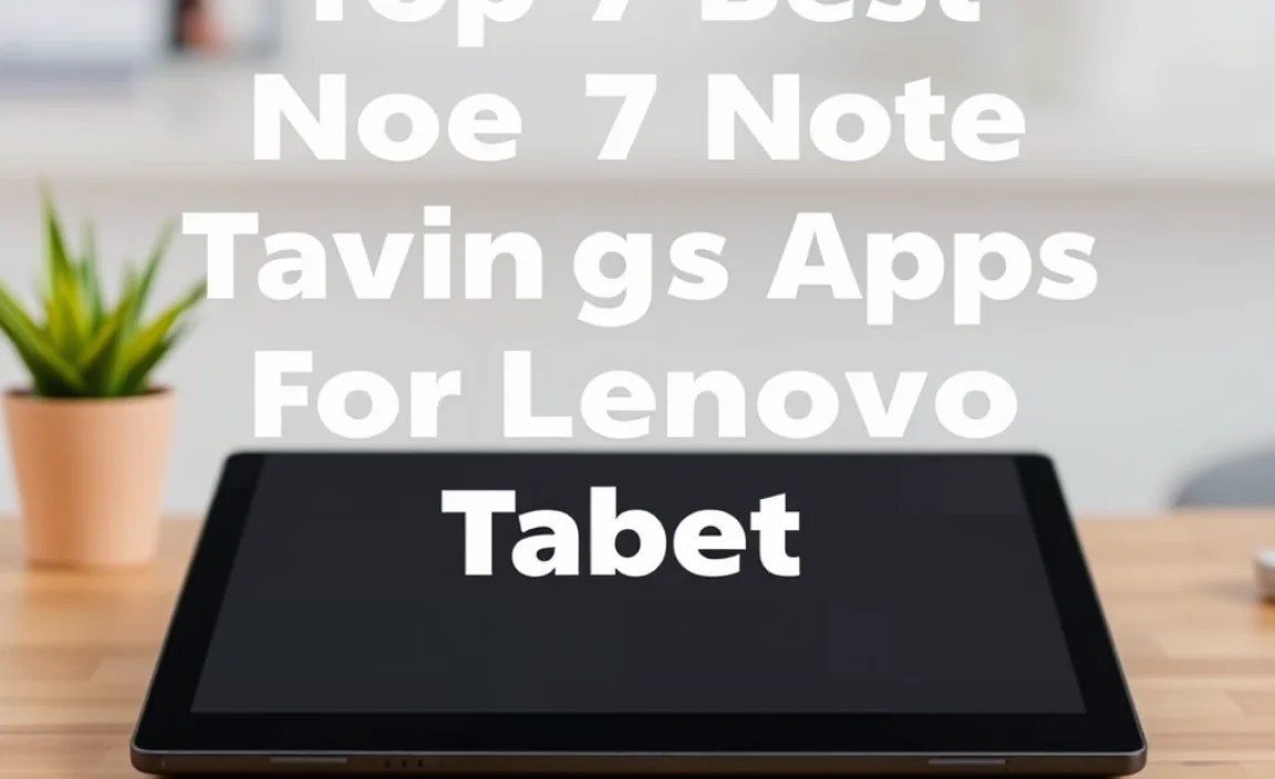 How to Optimize Note Taking on Lenovo Tablet