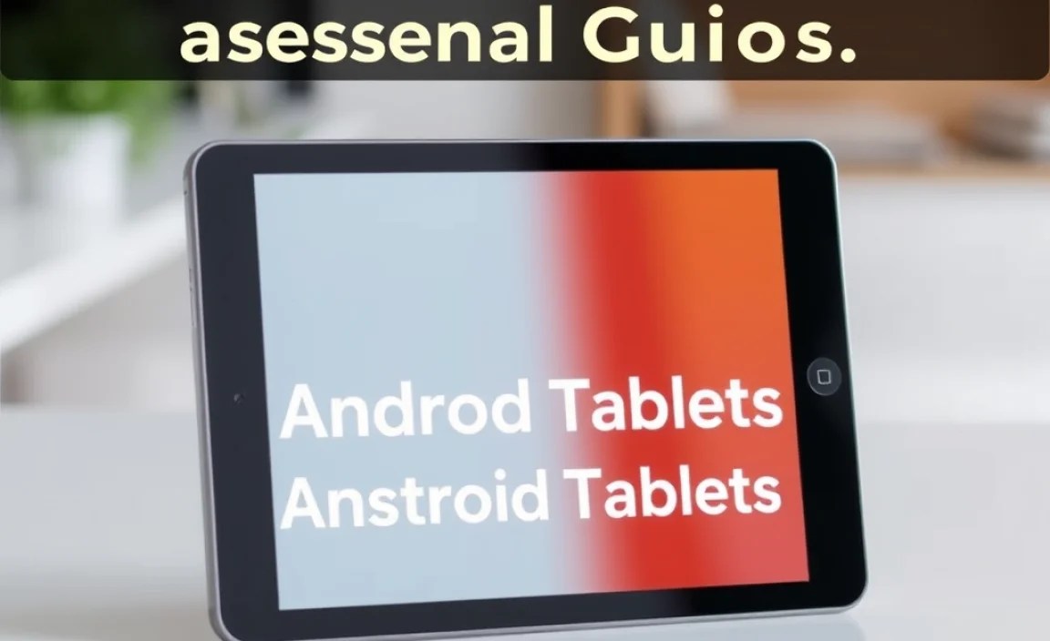 How to Reset Android Tablets