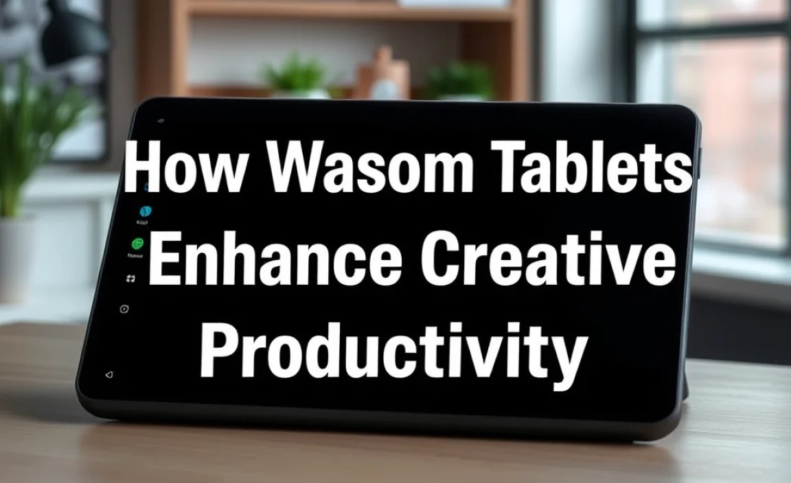 How Wacom Tablets Enhance Creative Productivity