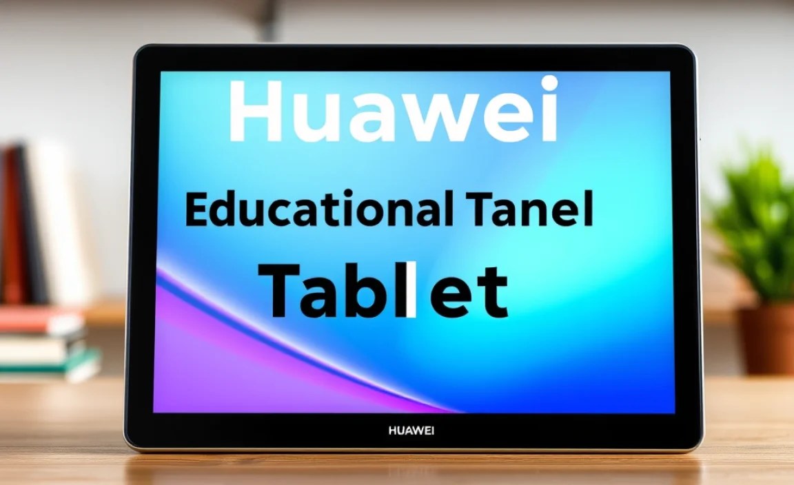 Huawei Educational Tablet: The Top Choice For Learning
