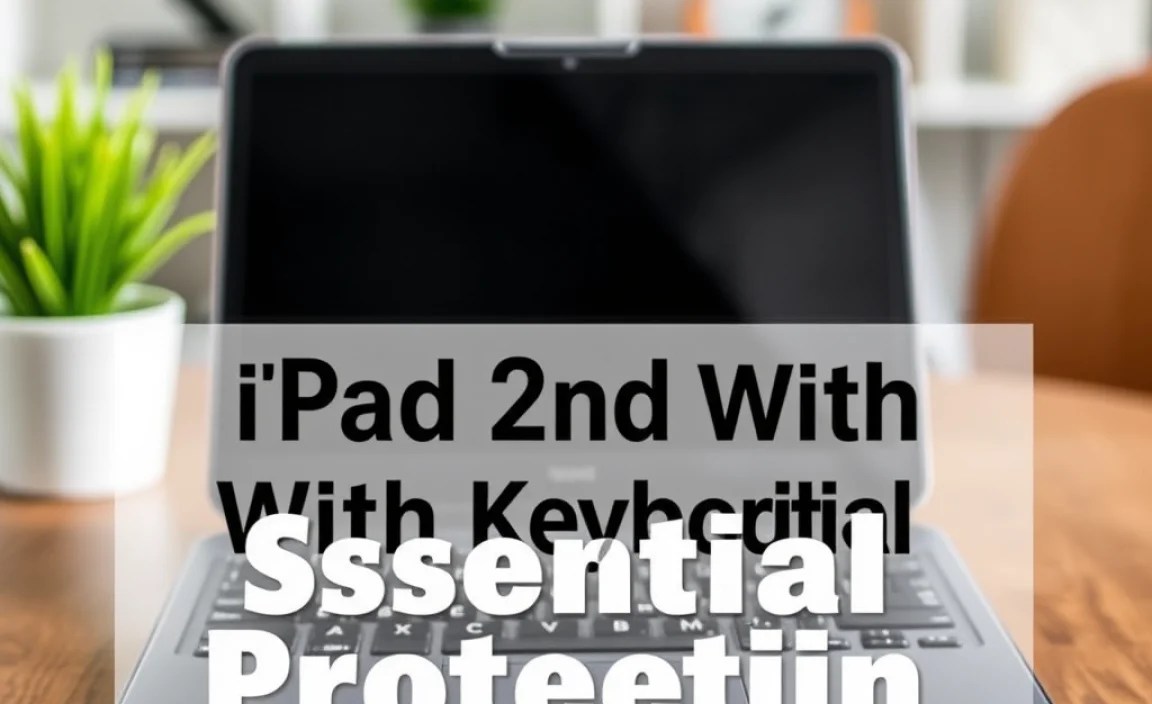 i Pad 2nd Gen Case With Keyboard: Essential Protection