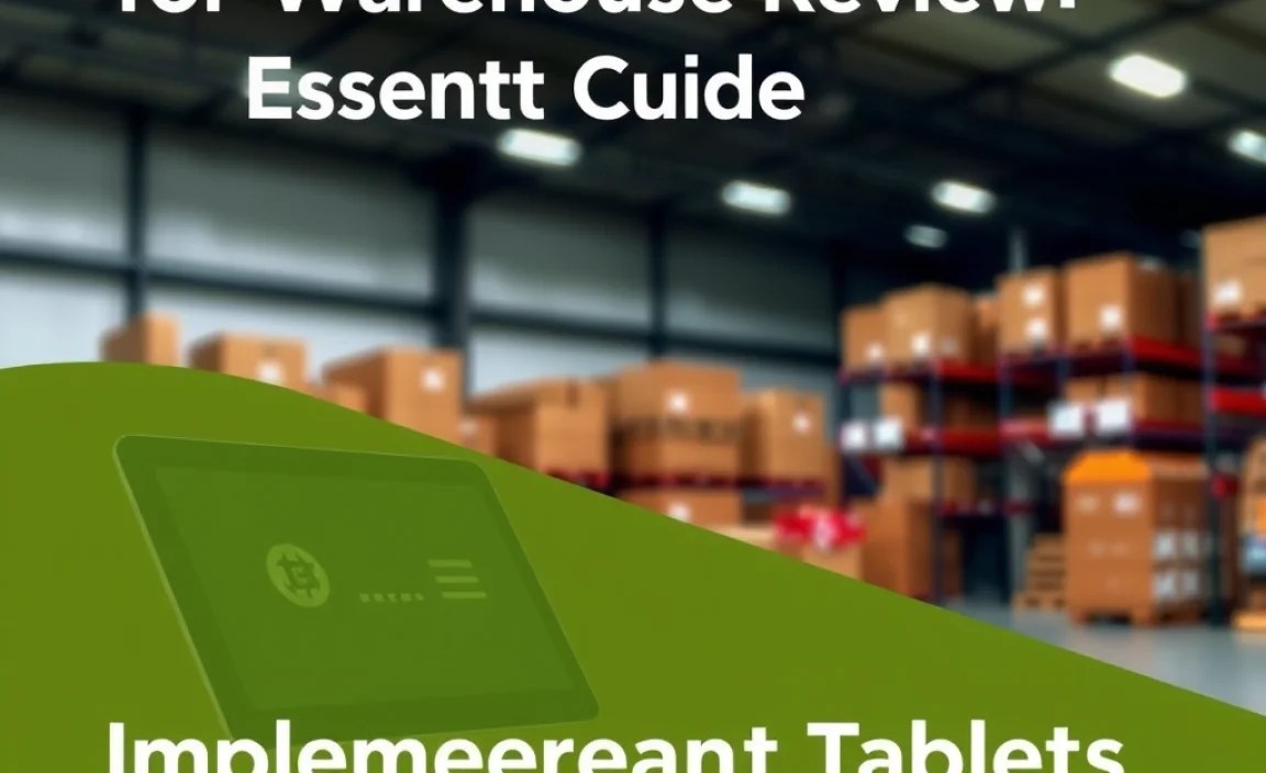 Implementing and Managing Your Warehouse Tablets