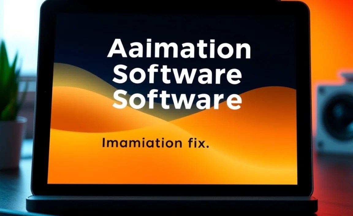 Importance of Animation Software