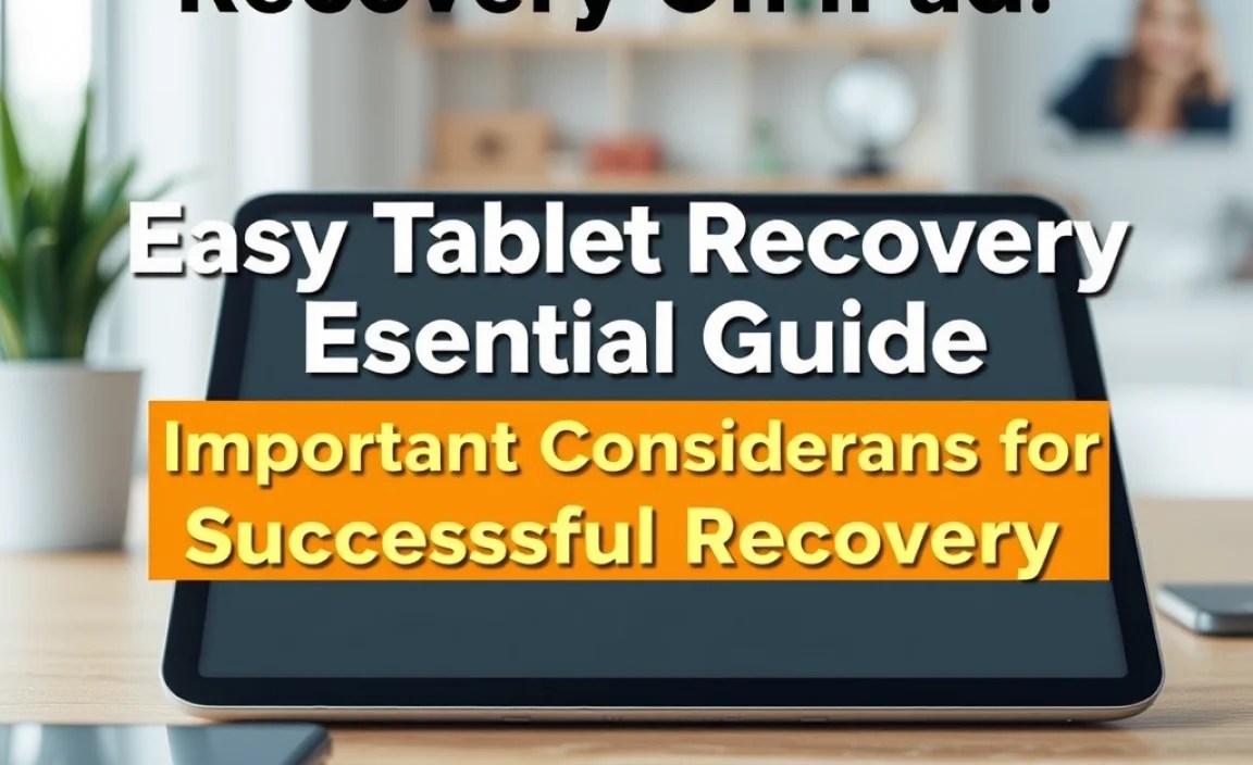 Important Considerations for Successful Recovery
