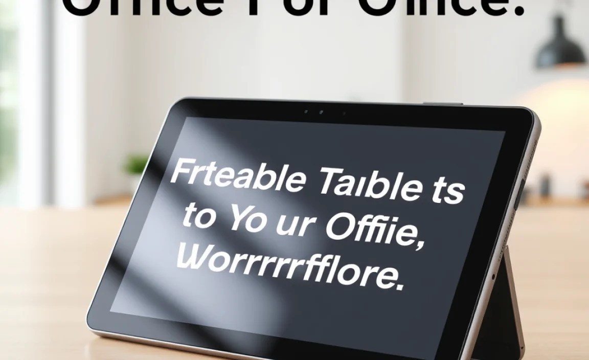 Integrating Durable Tablets into Your Office Workflow