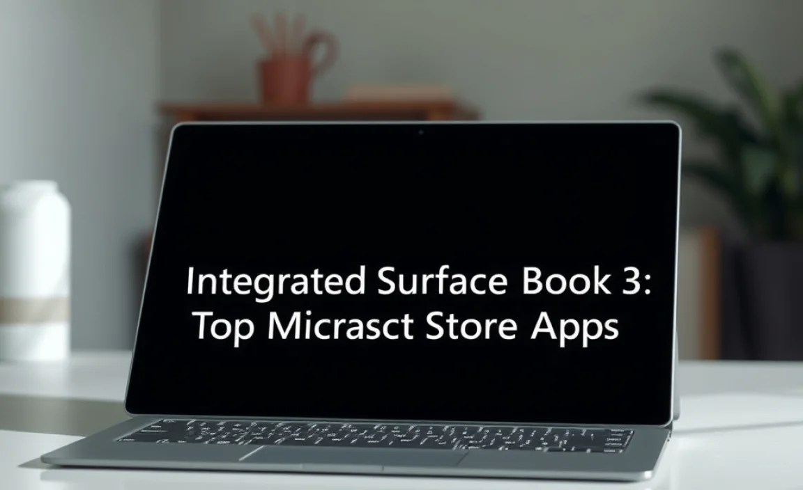 Integrating Surface Book 3 with Apps