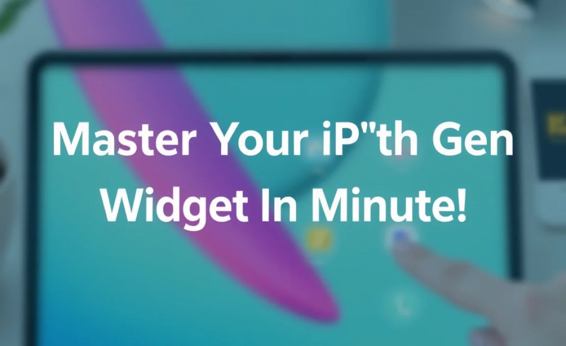 Interacting with Widgets