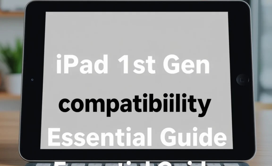 iPad 1st Gen keyboard compatibility: Essential Guide