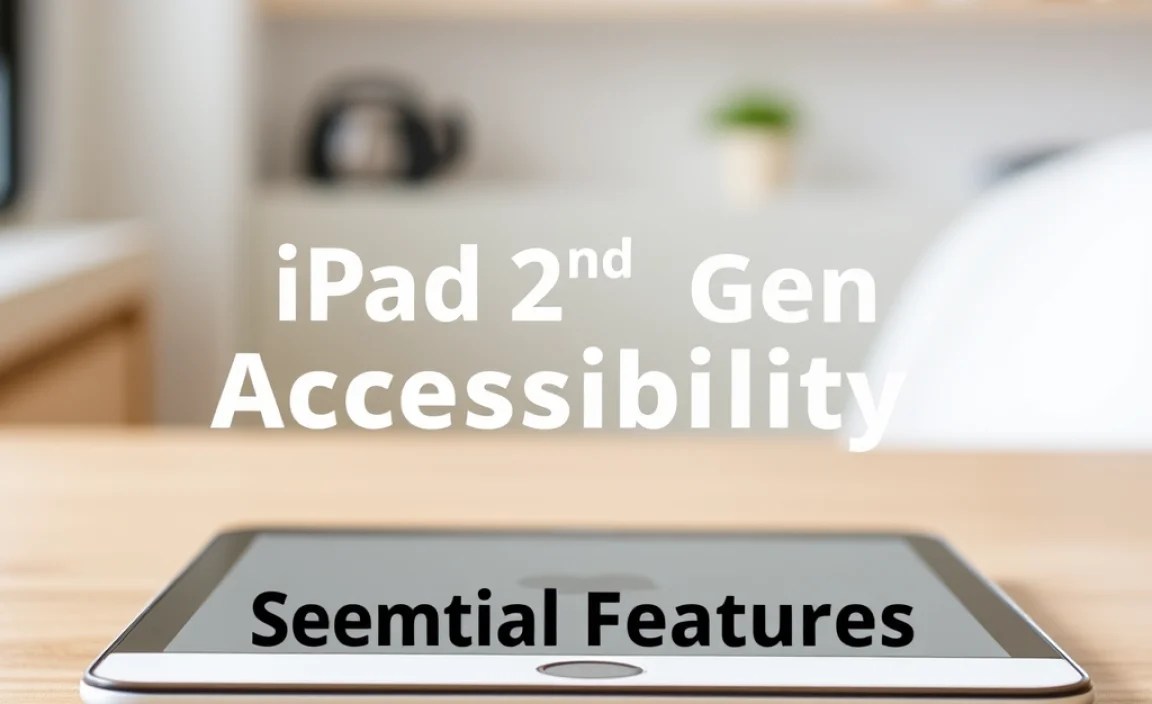 iPad 2nd Gen Accessibility: Essential Features