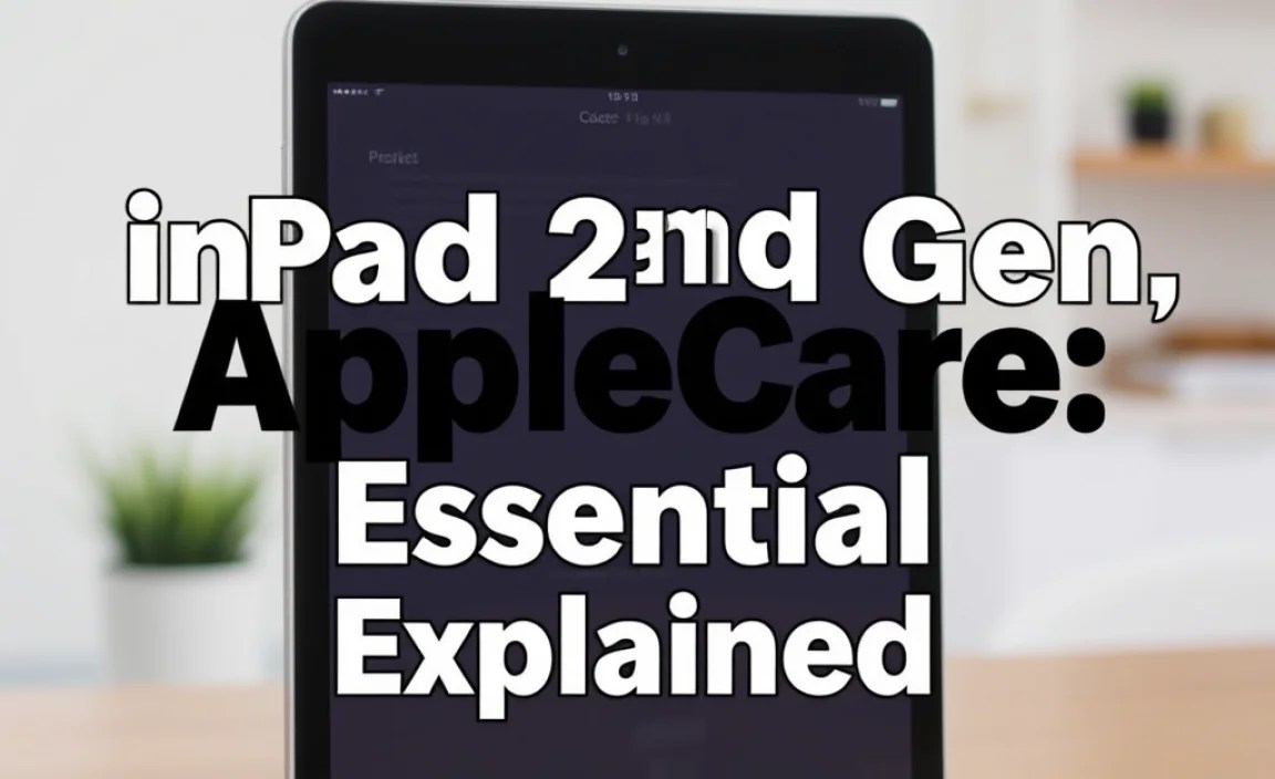 iPad 2nd Gen AppleCare: Essential Explained