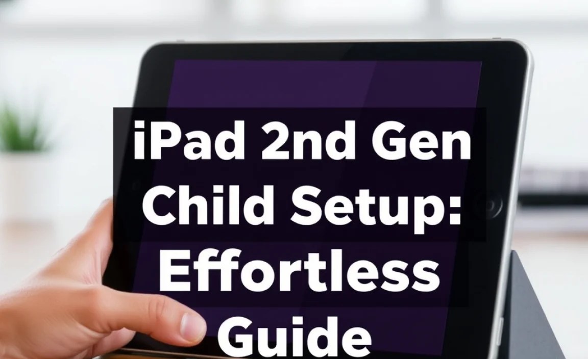 iPad 2nd Gen Child Lock Setup: Effortless Guide