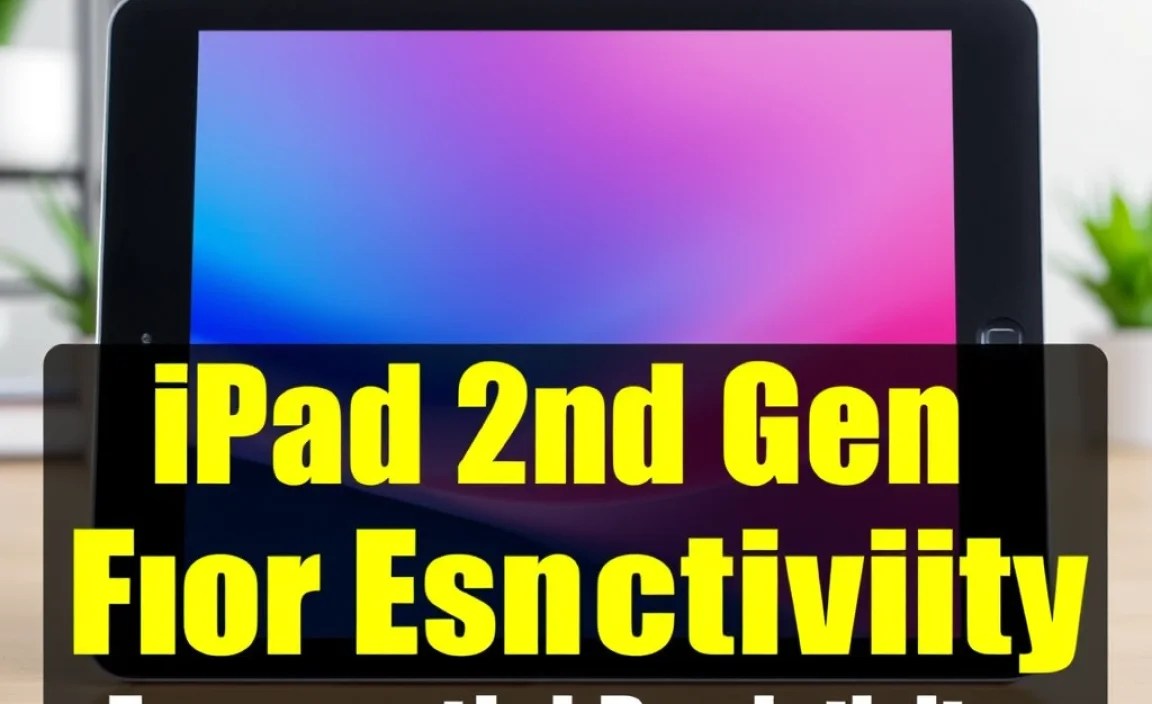 iPad 2nd Gen For Work: Essential Productivity