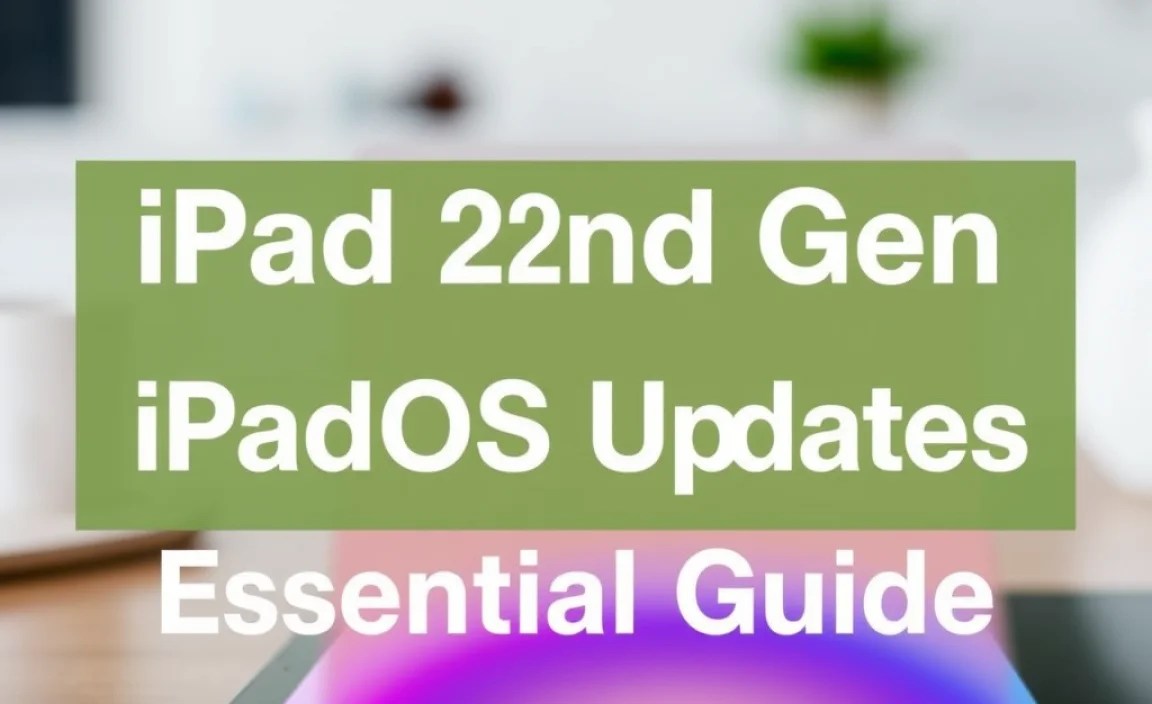 iPad 2nd Gen iPadOS Updates: Essential Guide