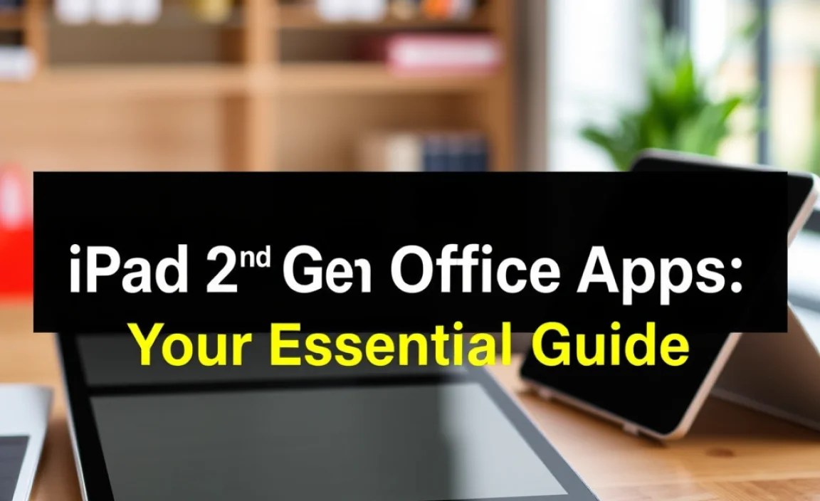 iPad 2nd Gen Office Apps: Your Essential Guide