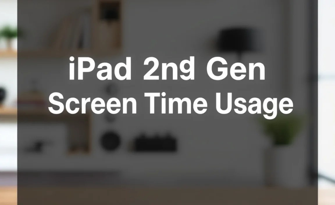 iPad 2nd Gen Screen Time Usage: Essential Guide