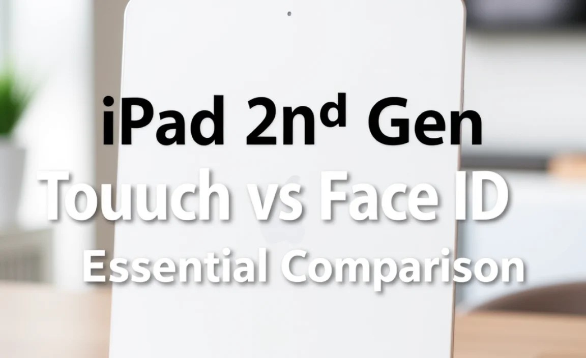 iPad 2nd Gen Touch ID vs Face ID: Essential Comparison
