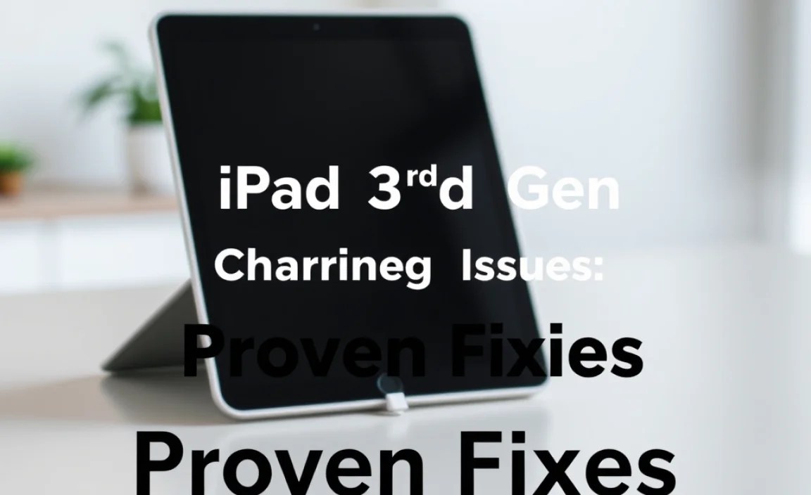 **iPad 3rd Gen Charging Issues: Proven Fixes**