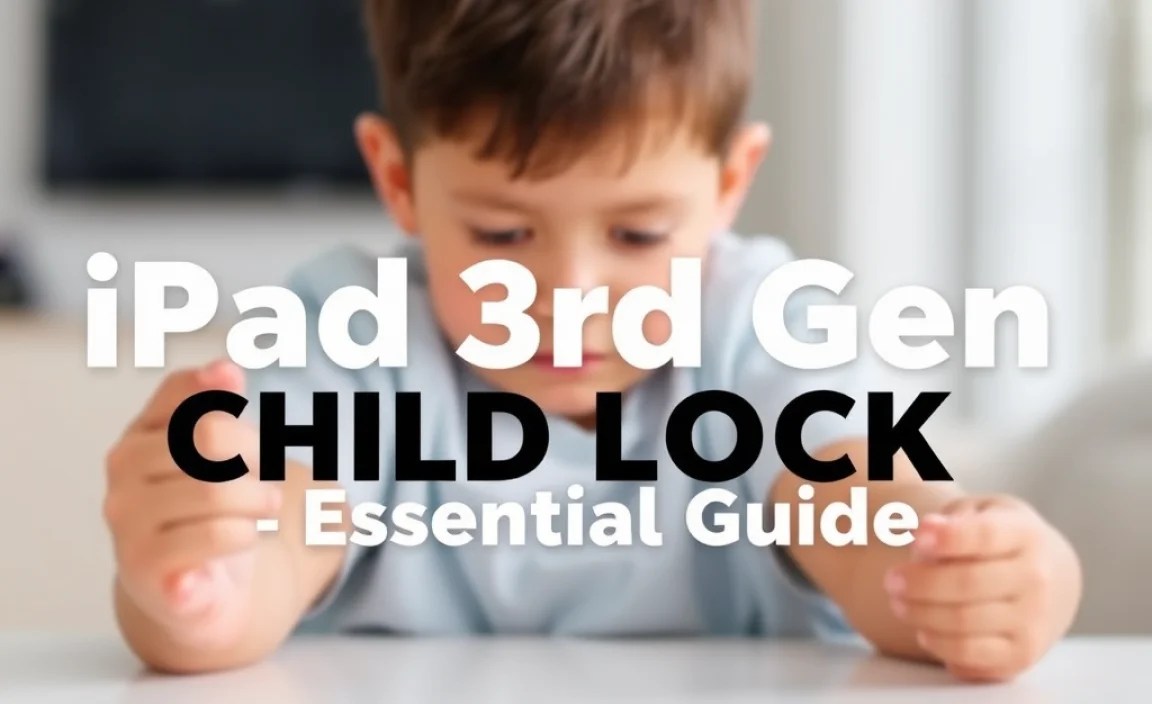 iPad 3rd Gen Child Lock Setup: Essential Guide