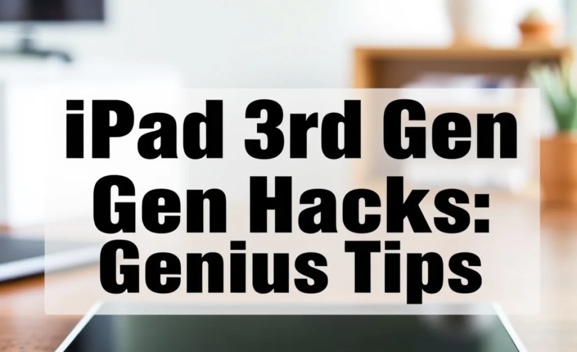 iPad 3rd Gen Hacks: Genius Tips