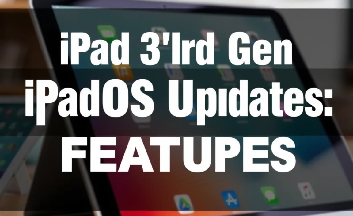 iPad 3rd Gen iPadOS Updates: Essential Features