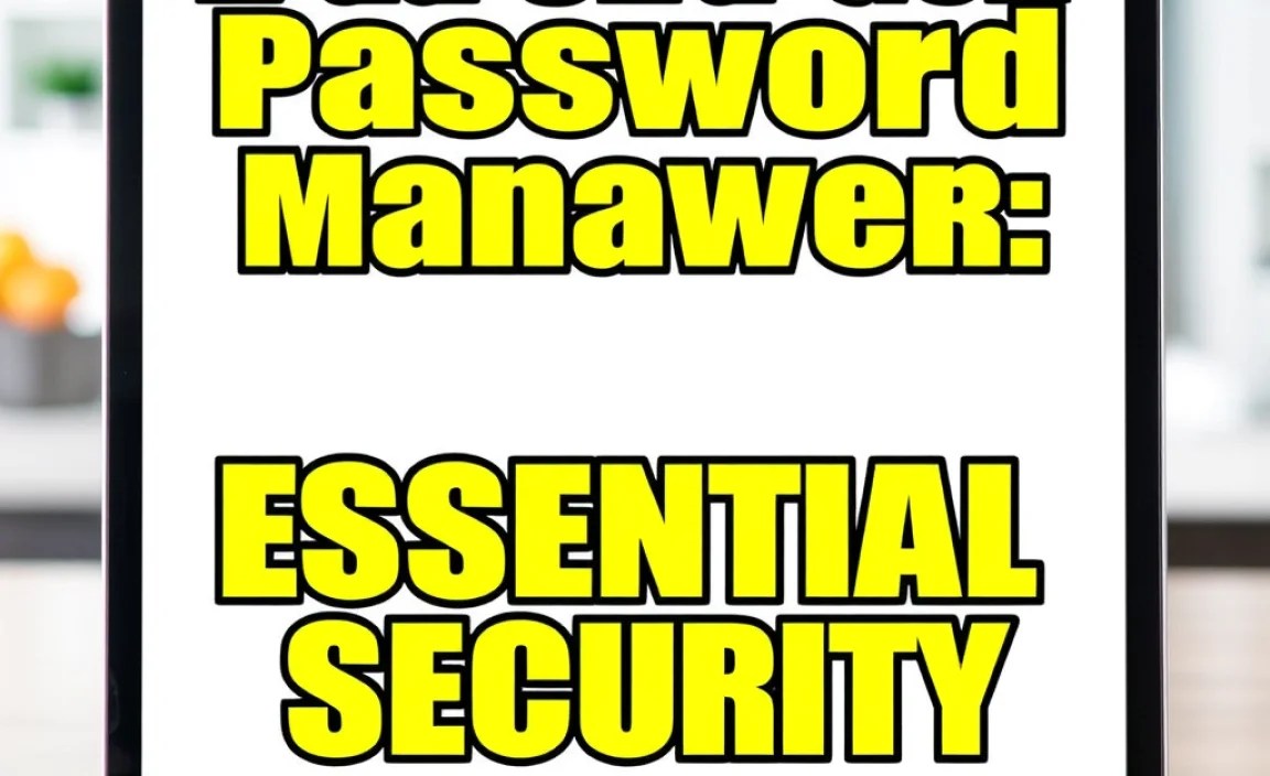 iPad 3rd Gen Password Manager: Essential Security