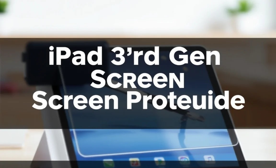 iPad 3rd Gen Screen Protector Guide: Essential Tips