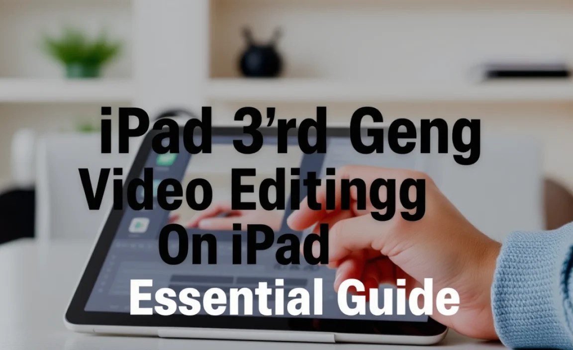 iPad 3rd Gen Video Editing On iPad: Essential Guide