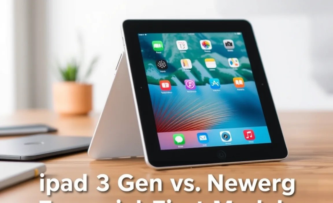 iPad 3rd Gen vs. Newer Models: A Quick Comparison
